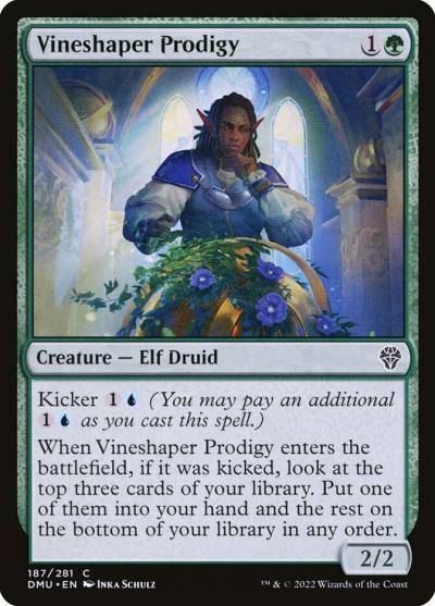 Vineshaper Prodigy DMU-187 Dominaria United Magic card