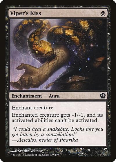Viper's Kiss THS-109 Theros Magic card