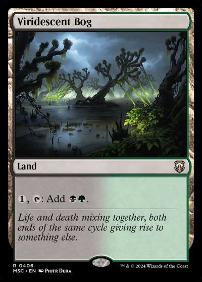 Viridescent Bog M3C-406 Modern Horizons 3 Commander Magic card