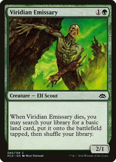 Viridian Emissary PCA-80 Planechase Anthology Magic card