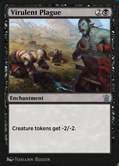 Virulent Plague HA2-9 Historic Anthology 2 Magic card