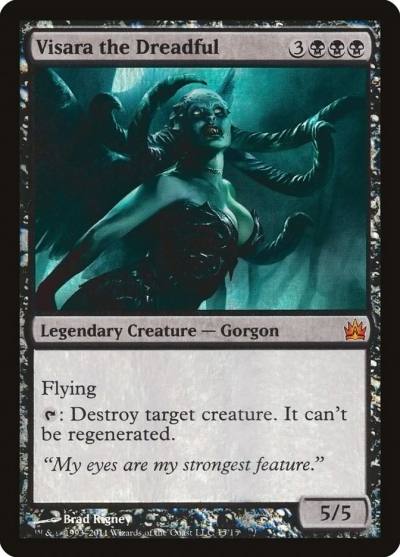Visara the Dreadful V11-15 From the Vault: Legends Magic card