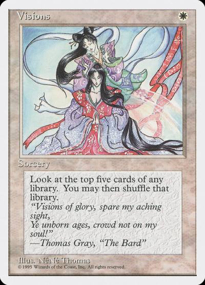 Visions 4ED-54 Fourth Edition Magic card