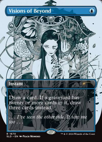 Visions of Beyond SLD-1670 Secret Lair Drop Magic card