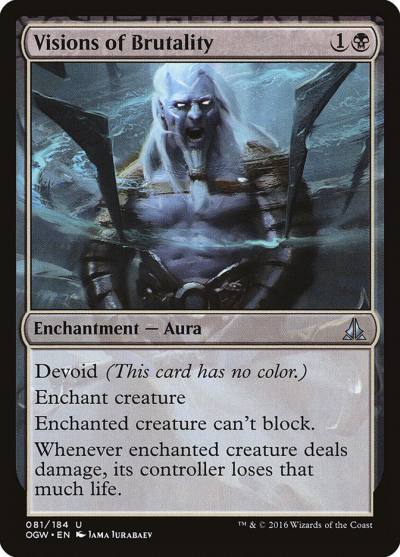 Visions of Brutality OGW-81 Oath of the Gatewatch Magic card