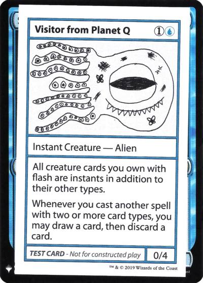 Visitor from Planet Q