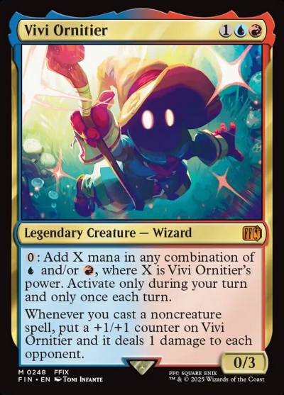 Vivi Ornitier FIN-248 Final Fantasy Magic card