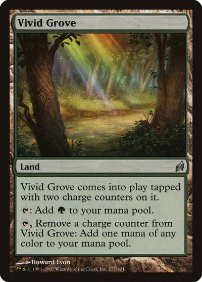 Vivid Grove LRW-277 Lorwyn Magic card