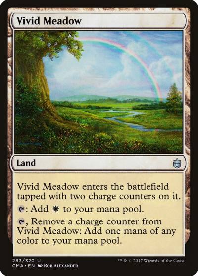 Vivid Meadow CMA-283 Commander Anthology Magic card