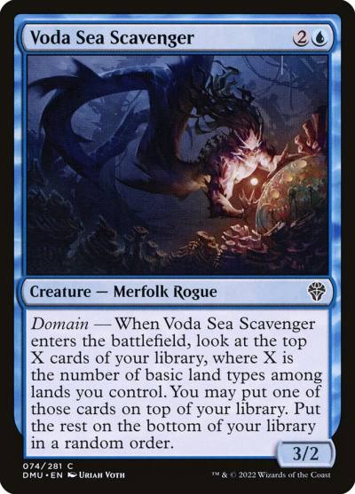 Voda Sea Scavenger 74 Dominaria United Magic card