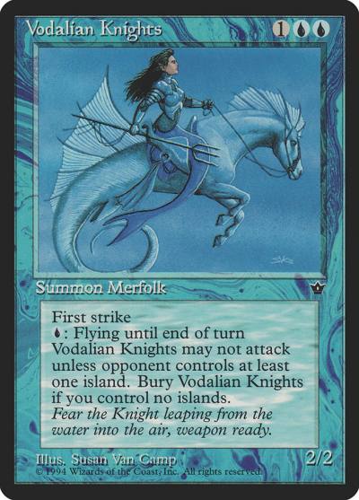 Vodalian Knights FEM-29 Fallen Empires Magic card