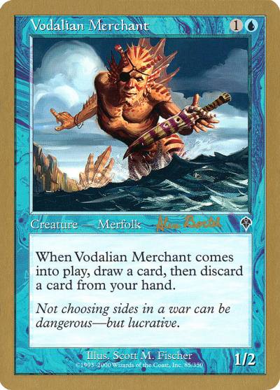 Vodalian Merchant WC01-AB85 World Championship Decks 2001 Magic card