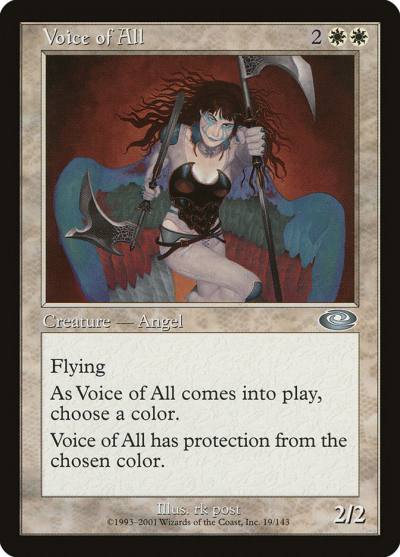 Voice of All PLS-19 Planeshift Magic card