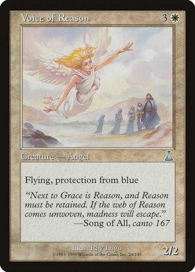 Voice of Reason 24 Urza's Destiny Magic card