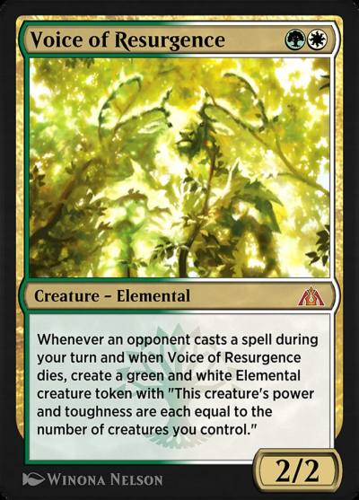 Voice of Resurgence EA3-14 Explorer Anthology 3 Magic card
