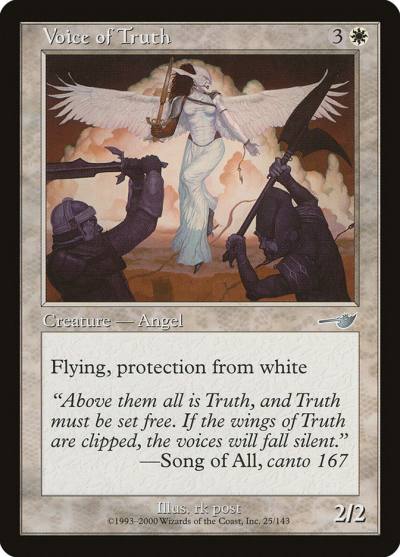 Voice of Truth 25 Nemesis Magic card
