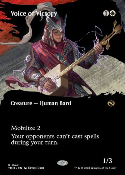 Voice of Victory TDM-331 Tarkir: Dragonstorm Magic card