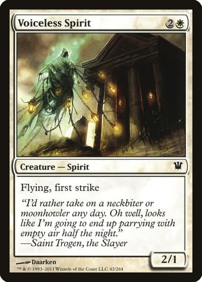 Voiceless Spirit 42 Innistrad Magic card