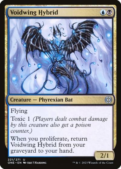 Voidwing Hybrid ONE-221 Phyrexia: All Will Be One Magic card