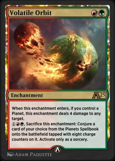 Volatile Orbit YEOE-27 Alchemy: Edge of Eternities Magic card
