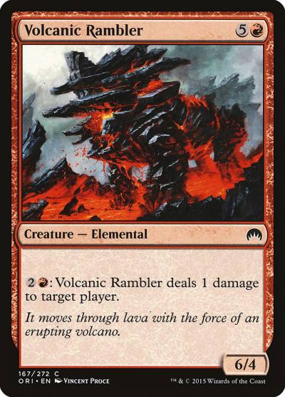 Volcanic Rambler 167 Magic Origins Magic card