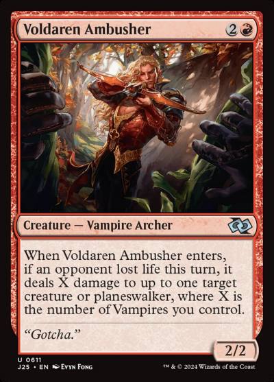 Voldaren Ambusher J25-611 Foundations Jumpstart Magic card