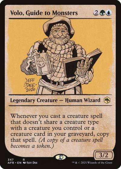Volo, Guide to Monsters AFR-347 Adventures in the Forgotten Realms Magic card