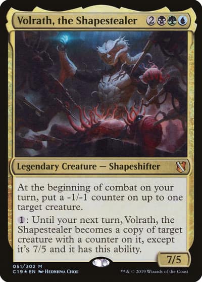 Volrath, the Shapestealer 51 Commander 2019 Magic card