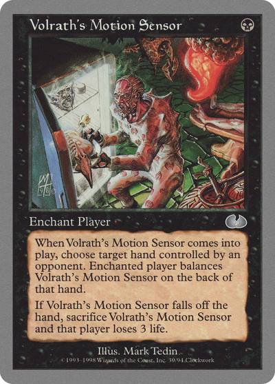 Volrath's Motion Sensor UGL-39 Unglued Magic card