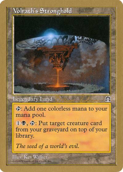 Volrath's Stronghold WC98-BS143 World Championship Decks 1998 Magic card