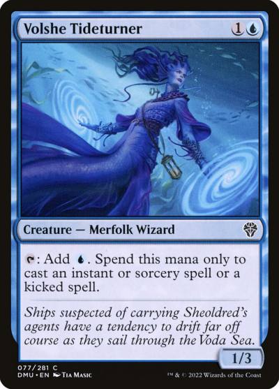 Volshe Tideturner DMU-77 Dominaria United Magic card