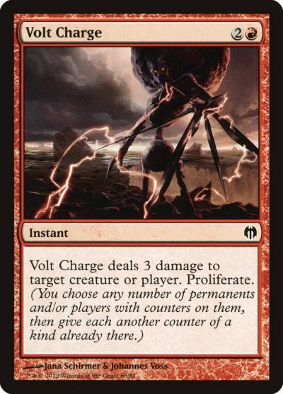 Volt Charge DDL-68 Duel Decks: Heroes vs. Monsters Magic card