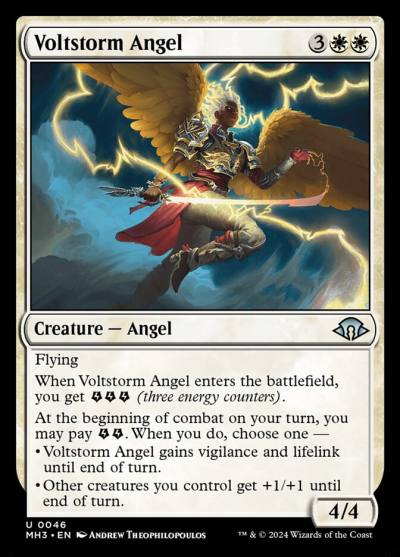 Voltstorm Angel MH3-46 Modern Horizons 3 Magic card