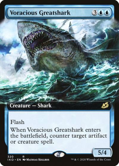 Voracious Greatshark IKO-320 Ikoria: Lair of Behemoths Magic card