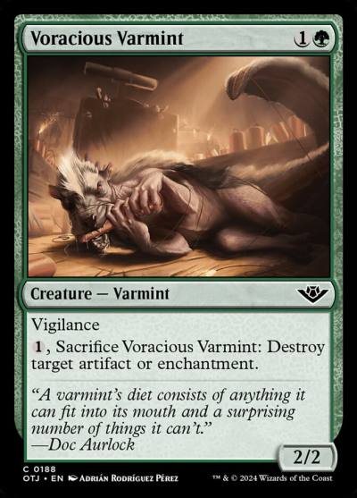 Voracious Varmint OTJ-188 Outlaws of Thunder Junction Magic card