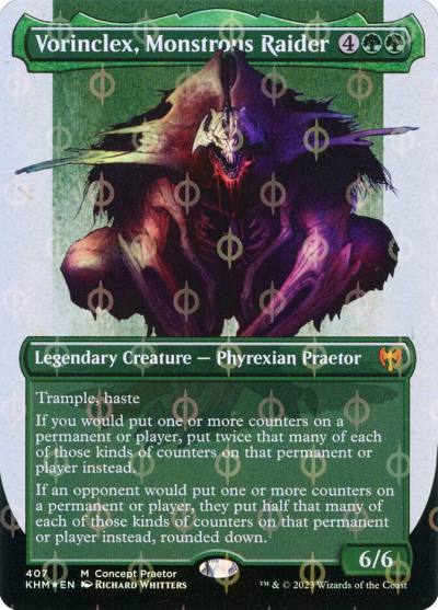 Vorinclex, Monstrous Raider KHM-407 Kaldheim Magic card