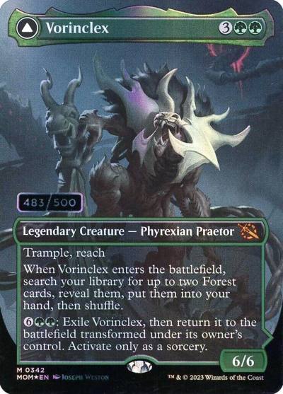 Vorinclex // The Grand Evolution MOM-342 March of the Machine Magic card