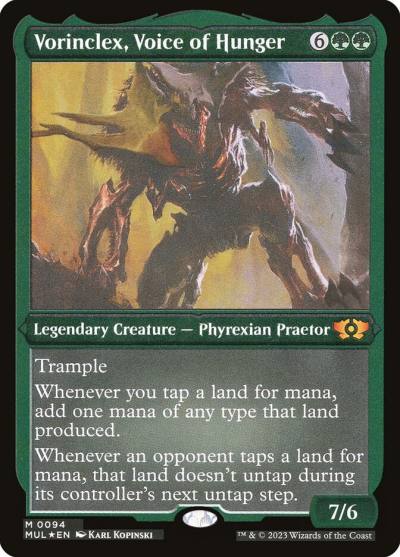 Vorinclex, Voice of Hunger MUL-94 Multiverse Legends Magic card