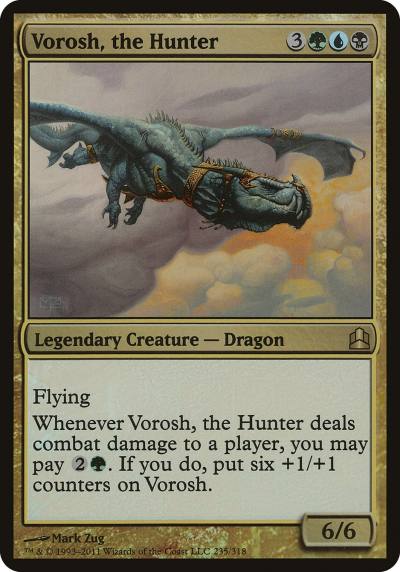 Vorosh, the Hunter OCMD-235 Commander 2011 Oversized Magic card