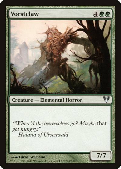 Vorstclaw AVR-201 Avacyn Restored Magic card