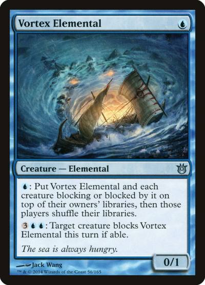 Vortex Elemental BNG-56 Born of the Gods Magic card