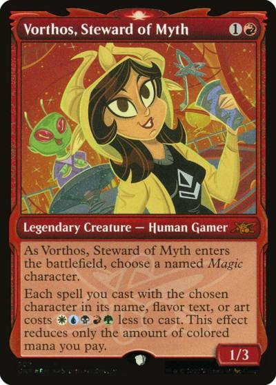 Vorthos, Steward of Myth UNF-502 Unfinity Magic card
