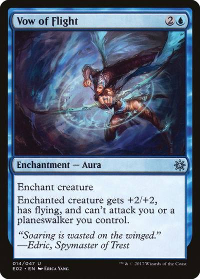 Vow of Flight E02-14 Explorers of Ixalan Magic card