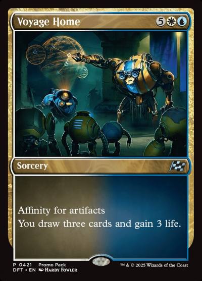 Voyage Home DFT-421 Aetherdrift Magic card
