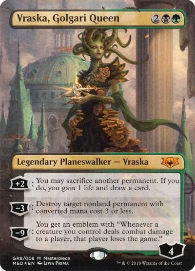 Vraska, Golgari Queen MED-GR8 Mythic Edition Magic card