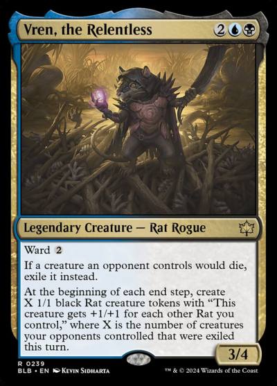 Vren, the Relentless BLB-239 Bloomburrow Magic card