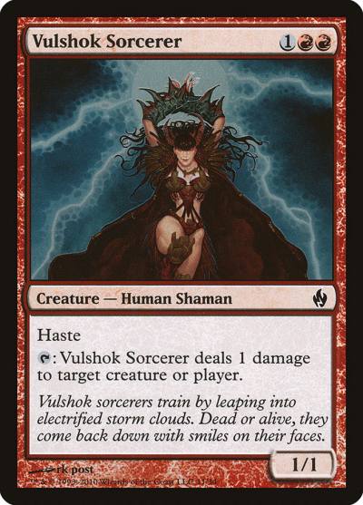 Vulshok Sorcerer PD2-11 Premium Deck Series: Fire and Lightning Magic card