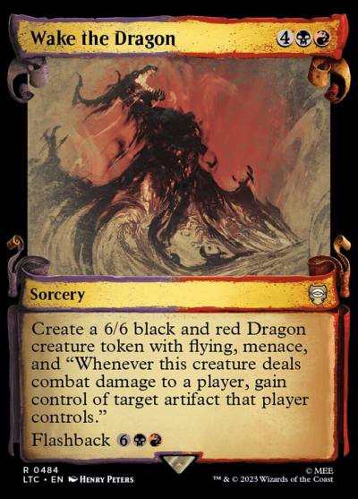 Wake the Dragon LTC-484 Tales of Middle-earth Commander Magic card