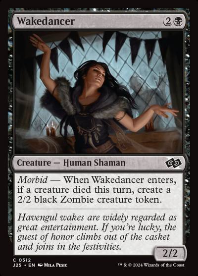 Wakedancer J25-512 Foundations Jumpstart Magic card