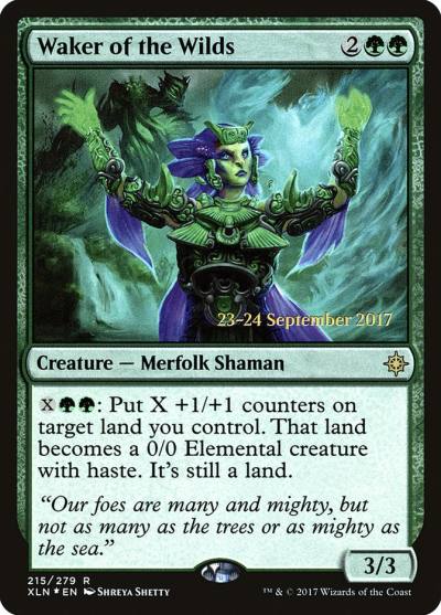 Waker of the Wilds PXLN-215S Ixalan Promos Magic card